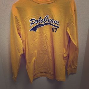 Polo jeans Yellow long sleeve tee
